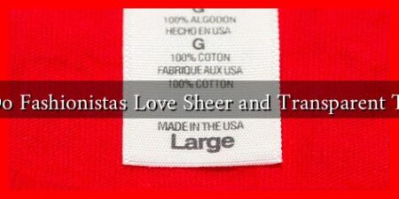 Why Do Fashionistas Love Sheer and Transparent Textiles