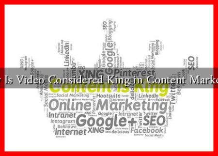 Why Is Video Considered King in Content Marketing Why Is Video Considered King in Content Marketing