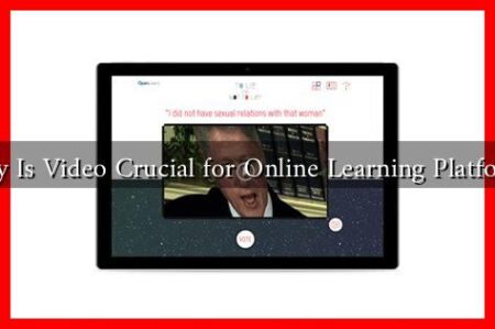Why Is Video Crucial for Online Learning Platforms