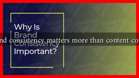 Why brand consistency matters more than content consistency Why brand consistency matters more than content consistency