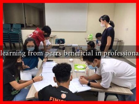 Why is learning from peers beneficial in professional circles Why is learning from peers beneficial in professional circles
