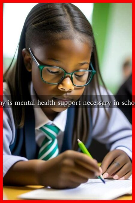 Why is mental health support necessary in schools Why is mental health support necessary in schools